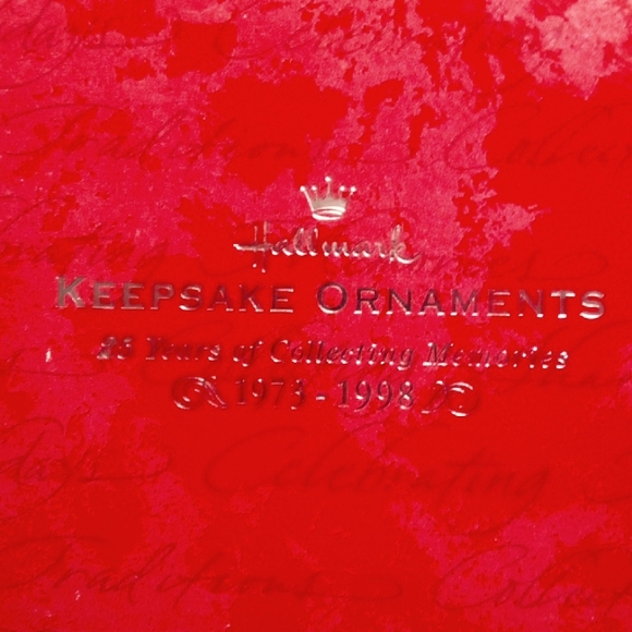 Hallmark keepsake Ornament Joyful Messenger Anniversary Edition - Picture 2 of 3